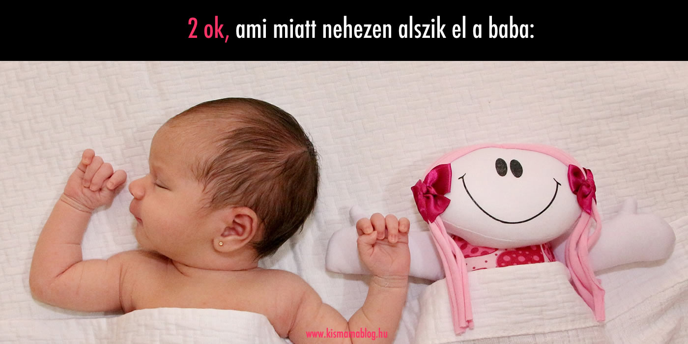 Két ok, ami miatt nem tud elaludni a baba